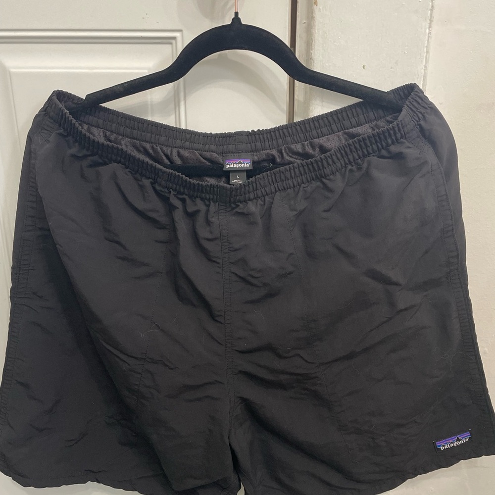 Men’s Patagonia Black Bathing Suit Swim Shorts